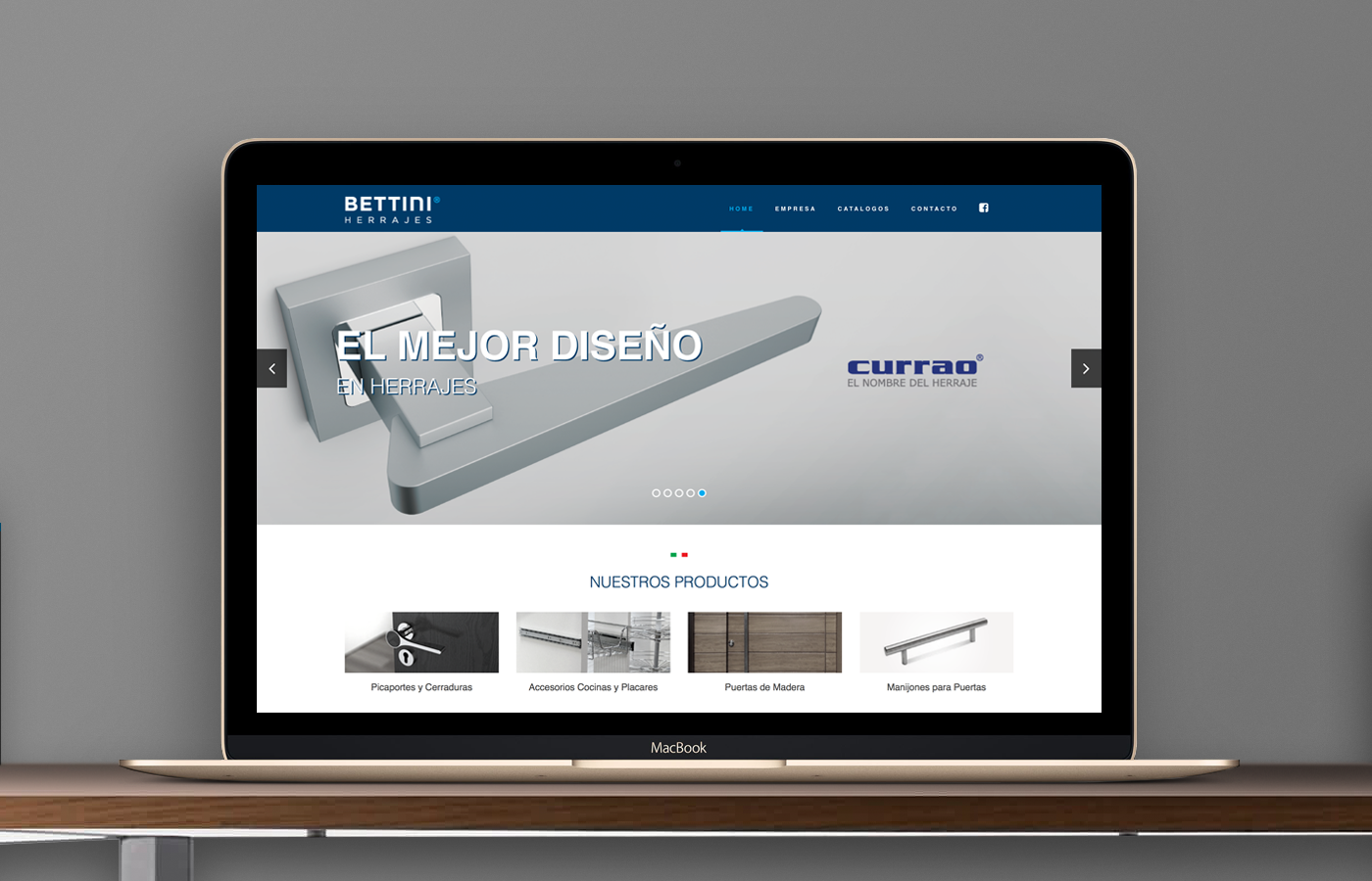 diseño web bettini